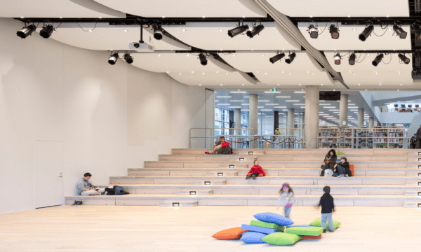 Architecture can enable learning spaces as places for discovery, sense of belonging and social interaction.