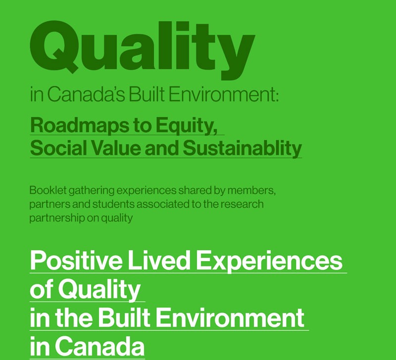 Booklet of experiences shared by members, partners and students associated with the Quality Research Partnership 1 booklet of experiences 2