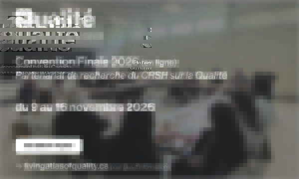 Ajoutez ces dates à votre calendrier! Les dates définitives de la convention en ligne sont maintenant disponibles. 1 20260914 Vignette Convention en ligne FR